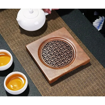 Τσαγιέρα Καρυδιά Ματ οικιακής κατσαρόλας Σουβέρ Τελετή τσαγιού Τελετή τσαγιού Zero Matching Teapot Support Σετ τσαγιού Kung Fu Αξεσουάρ