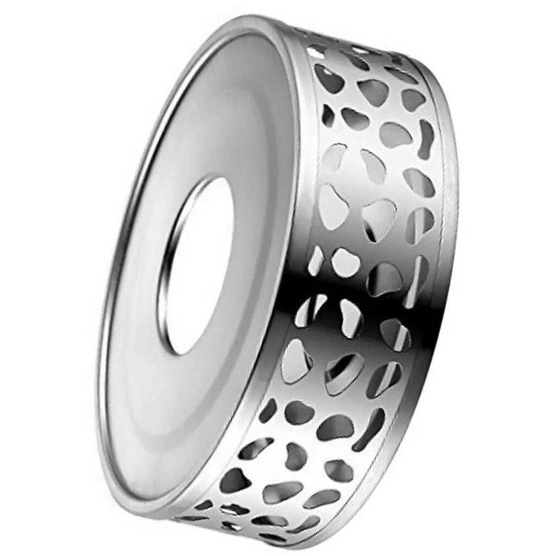 Teamelegítő függőleges teafőző tejmelegítő rozsdamentes acél teáskanna melegítő gyertyatartó otthoni használatra, kempingezésre, horgászatra