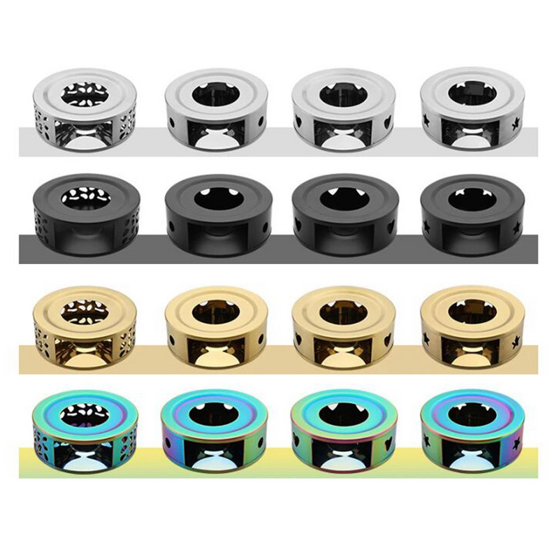 Θερμοφόρα τσαγιέρα Ανοξείδωτη Κοίλη Θερμαντική Βάση Θερμοστάτης Τσαγιού Θέρμανση Θερμαντήρα Κεριών Θερμαντήρας Θερμαντήρα τσαγιέρας με Στρογγυλή Βάση