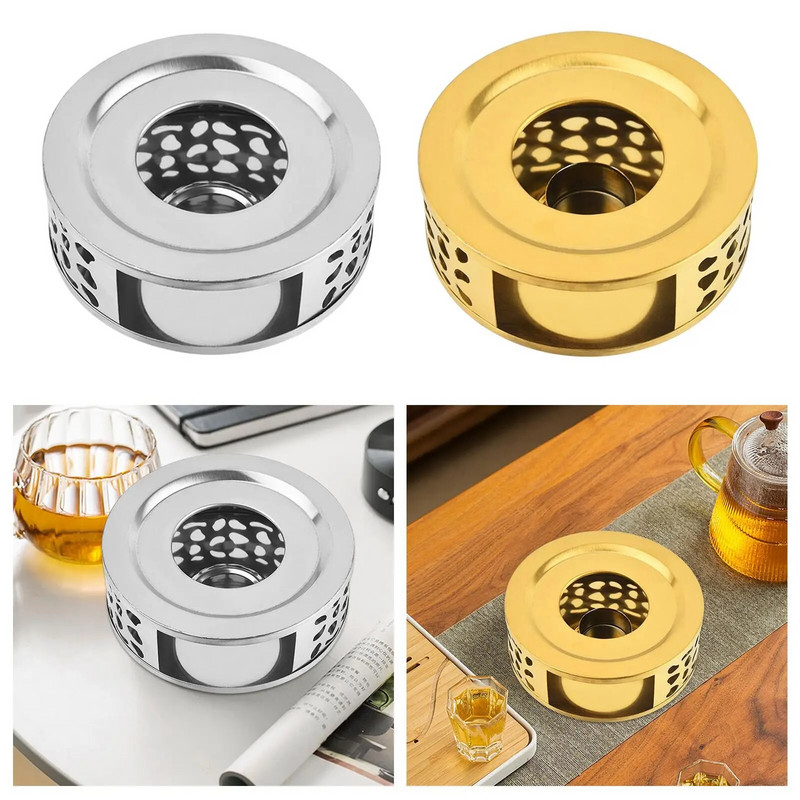 Šuplji čajnik od nehrđajućeg čelika, grijač za svijeće, stalak za keramičke posude za kućanstvo, čajnik, grijač za čaj, lonci za kavu