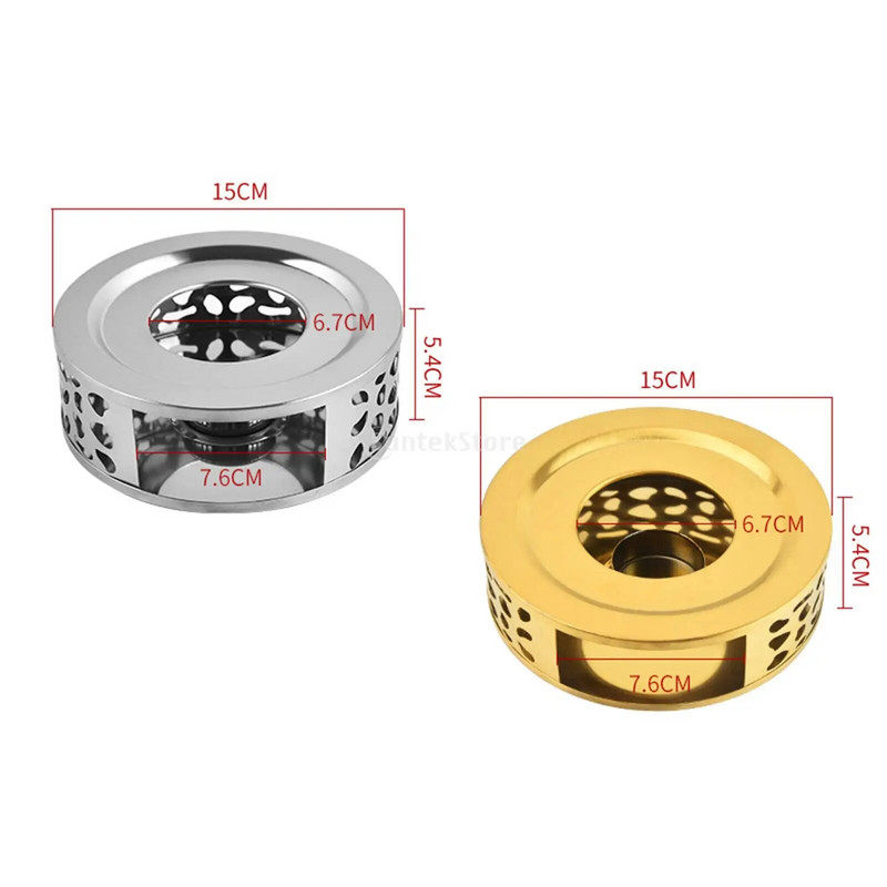 Šuplji čajnik od nehrđajućeg čelika, grijač za svijeće, stalak za keramičke posude za kućanstvo, čajnik, grijač za čaj, lonci za kavu