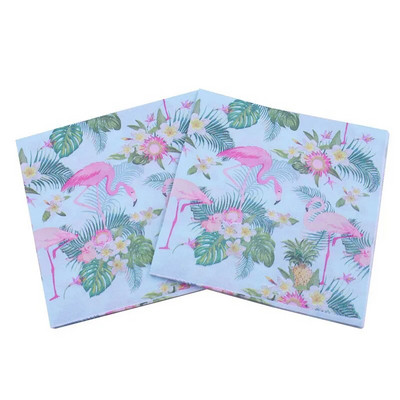 20kom/pakiranje Jednokratni stolni ubrusi za večeru s otisnutim crtežima životinja Papirnati ukrasi za dječje rođendane