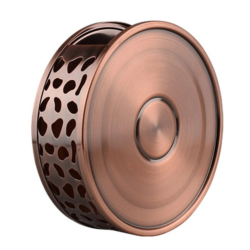 Θερμαντήρας τσαγιέρας χωρίς κερί Ανθεκτικό μυθιστόρημα Δημιουργικό από ανοξείδωτο χάλυβα Γάλα Θερμοσίφωνας τσαγιού Θερμοστάτης τσαγιού Θερμοστάτης τσαγιού