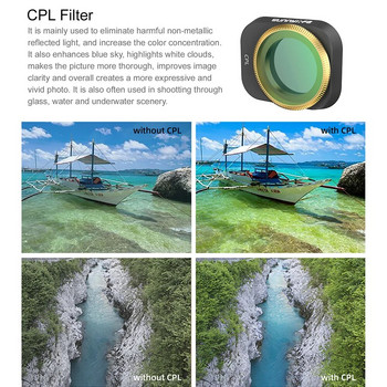 Филтър за DJI Mini 3 Pro/Mini 3 Комплект филтри за обективи на камерата MCUV CPL ND NDPL 4/8/16/32 DJI Mini 3 Оптични стъклени аксесоари за дронове
