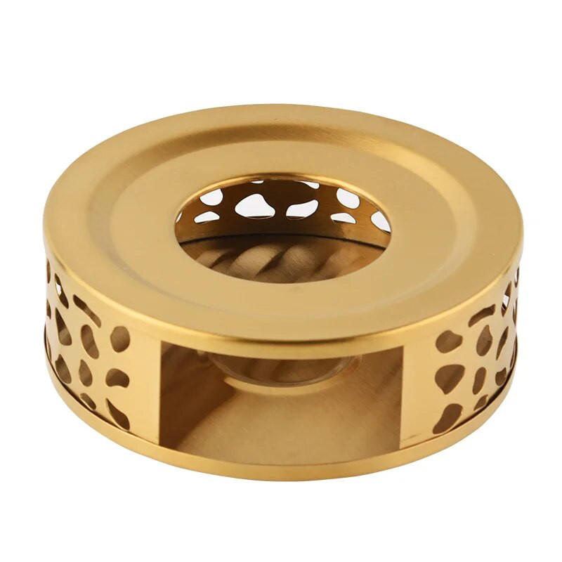 Grijaća baza od nehrđajućeg čelika Kuhalo za čaj Metalni grijač za čajnik s držačem za čajnu svijeću Višenamjenski proizvođač