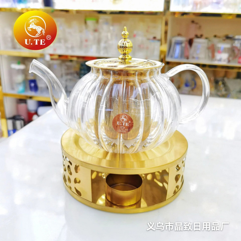 Grijaća baza od nehrđajućeg čelika Kuhalo za čaj Metalni grijač za čajnik s držačem za čajnu svijeću Višenamjenski proizvođač