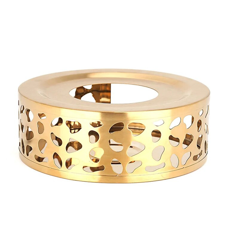 Grijaća baza od nehrđajućeg čelika Kuhalo za čaj Metalni grijač za čajnik s držačem za čajnu svijeću Višenamjenski proizvođač