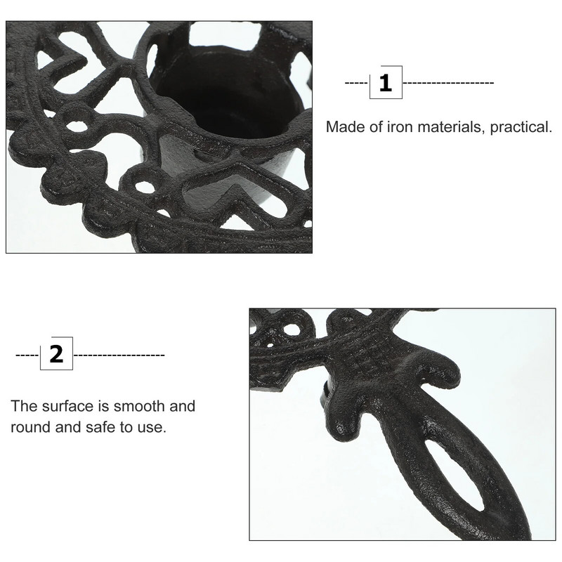 Štednjak Svijećnjaci Željezo Šuplji čajnik Grijač Uređaj za grijanje Višenamjenski Višenamjenski stalak za rasvjetu Držač plamenika