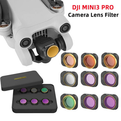 Филтър за обектив на камерата за DJI Mini 3 / 3 Pro Резервни части 4/8/16/32 ND NDPL CPL MCUV Комплект филтър за DJI Mini 3 Pro Аксесоари