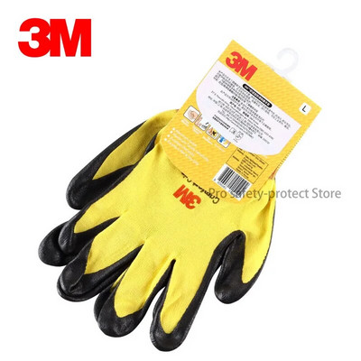 3M töökindad Comfort Grip kulumiskindlad libisemiskindlad kindad töökaitsekindad nitriilkummist kindad värvilised