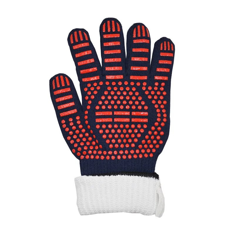 Grill kesztyű Extrém hőálló tűzálló, melegített sütés főzés mikrohullámú sütő grill barbacoa konyha grill sütő grill kesztyű