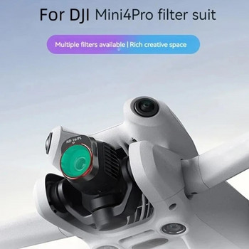 Φίλτρο ND4 ND8 ND16 ND32 ND64 CPL για DJI MINI 4 Pro Drone