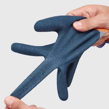 Работни ръкавици Зимни риболовни ръкавици Издръжливи висококачествени работни ръкавици за зимата Всички гумени водоустойчиви безопасни