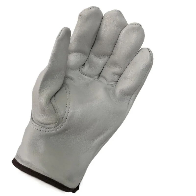 Kožne rukavice od kravlje kože, sigurne, visoke kvalitete, muške radne, sigurnosne, radne mehaničke popravke, vrtlarske rukavice