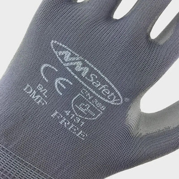 24 бр./12 чифта трикотажни найлонова памучна подплата с покритие от нитрилен каучук с палмово покритие CE сертифицирани предпазни работни ръкавици за механици