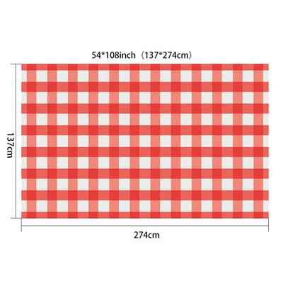 Karirani stolnjak Nosivi stolnjak za zabave Privlačan i impresivan poklon za obitelj i prijatelje