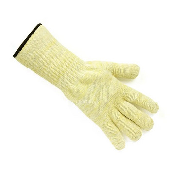 Уплътнени двойни памучни супер устойчиви на топлина против изгаряне термоустойчиви ръкавици Защита на кухнята за фурна Travail 350 по Целзий Неплъзгащи се