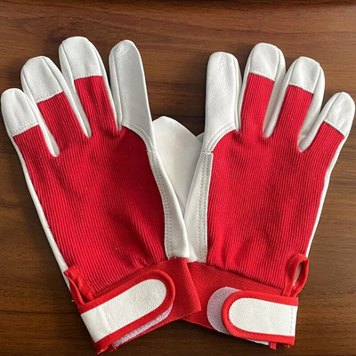 Mănuși de lucru Piele de oaie Muncitori din piele Sudarea muncii Protecție de siguranță Sporturi în grădină Sofer de motocicletă Mănuși rezistente la uzură