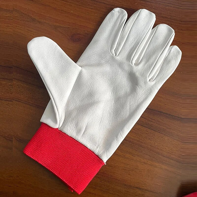 Mănuși de lucru Piele de oaie Muncitori din piele Sudarea muncii Protecție de siguranță Sporturi în grădină Sofer de motocicletă Mănuși rezistente la uzură