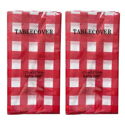 Stolnjak otporan na ulje Vodootporan set jednokratnih stolnjaka za piknike, roštilje, zabave, vjenčanja, laka za čišćenje, za događaje na otvorenom