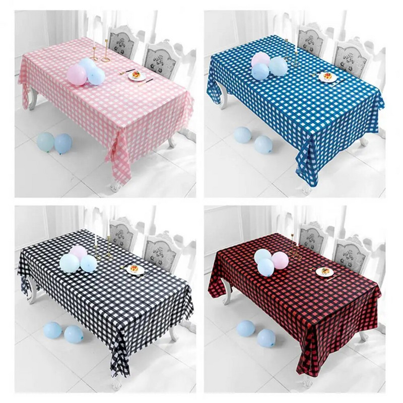 Stolnjak otporan na ulje Vodootporan set jednokratnih stolnjaka za piknike, roštilje, zabave, vjenčanja, laka za čišćenje, za događaje na otvorenom