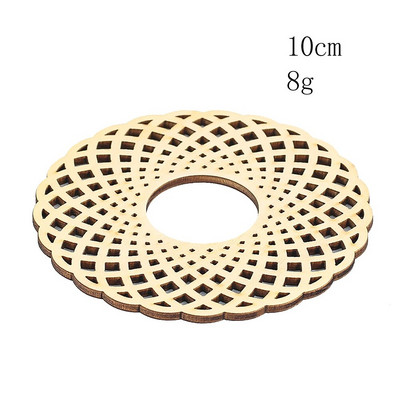 1vnt Kūrybiniai mediniai padėkliukai Namų virtuvė Stalviršis Dekoratyvinis arbatinuko arbatinuko pagrindas Boho Chic Priedai