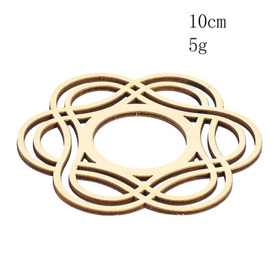 1vnt Kūrybiniai mediniai padėkliukai Namų virtuvė Stalviršis Dekoratyvinis arbatinuko arbatinuko pagrindas Boho Chic Priedai