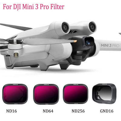 DJI Mini 3 Pro Комплект филтри ND16 ND64 ND256 ND филтър Професионален градиент GND16 филтър Drone Camera Lens Филтри Аксесоари