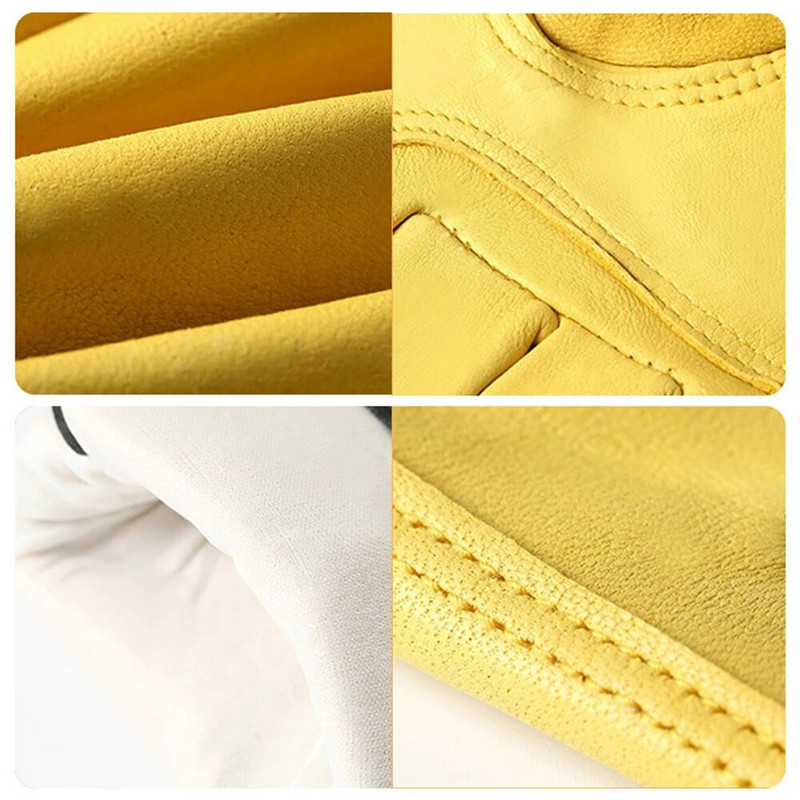 Radne rukavice otporne na habanje za radnike koji rade ovčju kožu i sigurnosnu zaštitu za zavarivanje u vrtu i vozača motocikla