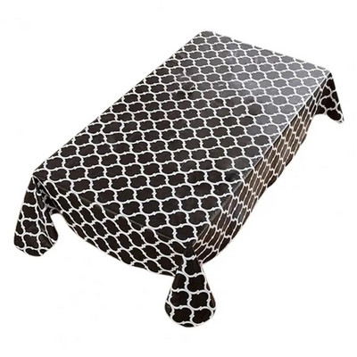 Tartós étkezőasztal huzat Vízálló, nyomtatható terítő beltéri kültéri használatra Újrafelhasználható téglalap alakú asztalvédő étkezéshez