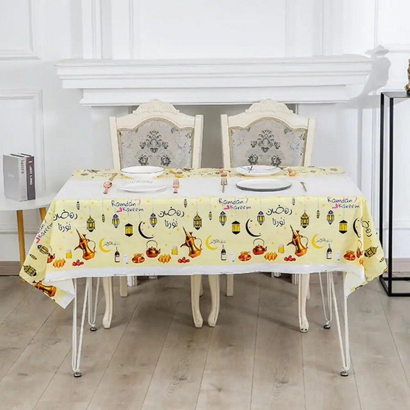 „Smooth Edge“ šventinių progų vakarėliams staltiesės vakarėlio stalo užvalkalas Pastorintas kūdikių dušo valgomojo stalo užvalkalas namams