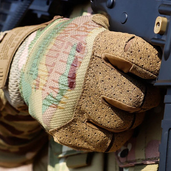 Външни тактически ръкавици Военно обучение Армия Спортно катерене Стрелба Лов Езда Колоездене Пълни пръсти Противоплъзгащи ръкавици