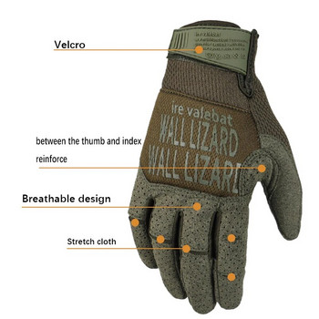 Υπαίθρια Γάντια Τακτικής Στρατιωτικής Εκπαίδευσης Στρατού Αθλητική Αναρρίχηση Σκοποβολή Κυνήγι Ιππασία Ποδηλασία Αντιολισθητικά γάντια