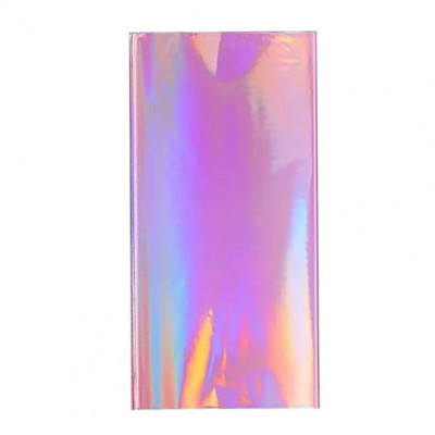 Față de masă, strălucitoare, de unică folosință, dreptunghiulară, cu folie holografică, cu design pentru masă