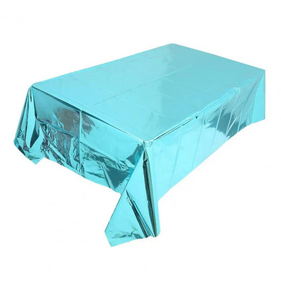 Dekoratyvinė vienkartinė staltiesė, detali rožinio aukso aukso spalvos stalo danga Namų apyvokos reikmenys