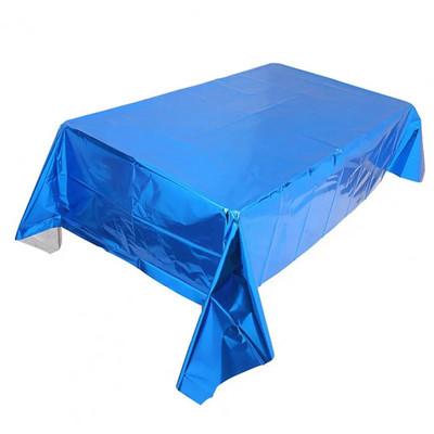 Dekoratyvinė vienkartinė staltiesė, detali rožinio aukso aukso spalvos stalo danga Namų apyvokos reikmenys