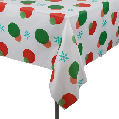 Plastični stolnjak za jednokratnu upotrebu Pravokutnik u boji debljine Visokokvalitetni plastični desertni stolnjak prikladan za piknik roštilj na zabavi