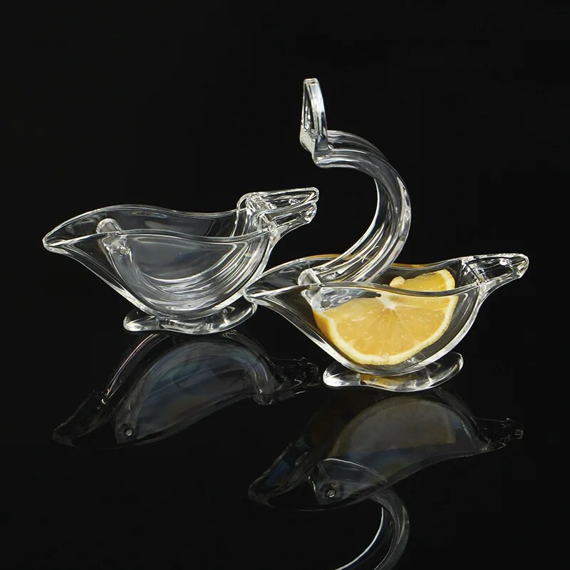 Limun Ručni sokovnik Press Squeeze Fruit Mini Ručni sokovnik Bird Shape Transparent Portable For Orange Kitchen Home Slip Alat