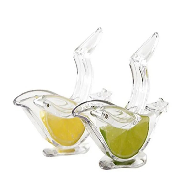 Limun Ručni sokovnik Press Squeeze Fruit Mini Ručni sokovnik Bird Shape Transparent Portable For Orange Kitchen Home Slip Alat