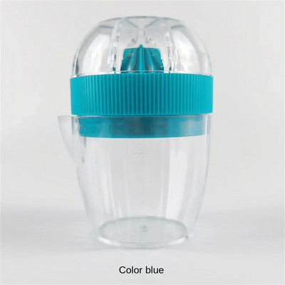 Plastični cijedilac limuna s poklopcem, ručni sokovnik za limun, čašica za prešanje naranče, cijedilac za citruse, ručni cijedilac za sok od limuna i naranče