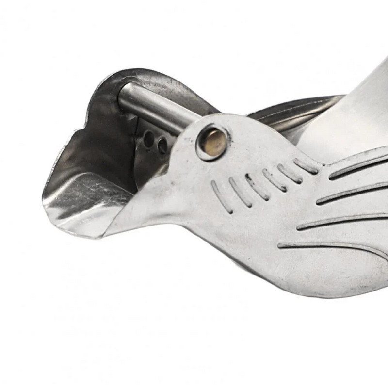 Cjedilo za kriške limuna od nehrđajućeg čelika Bird Ručni sokovnik Citrus Limeta Naranča Preša za voćni sok Ručna metalna cijedilica za kuhinjske alate