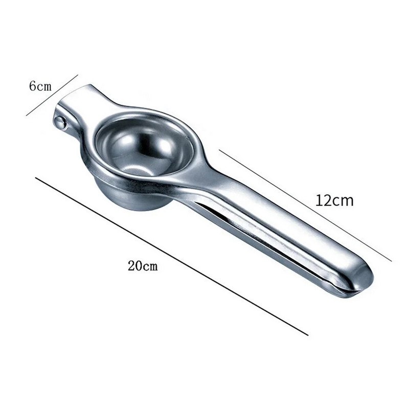 Citronu spiede Sulu spiede 304 Nerūsējošā tērauda augļu spiede Manuāla citrusaugļu sulu spiede Citronu laima apelsīnu ekstrakta virtuves ierīces