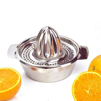 Преносима ръчна сокоизстисквачка с лимон и портокал Кухненски аксесоари от неръждаема стомана Инструменти Цитрусови сурови ръчно пресовани сокове