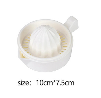 Kézi hordozható citrusfacsaró Konyhai eszközök Műanyag narancs-citromfacsaró Multifunkciós gyümölcscentrifuga Konyhai tartozékok