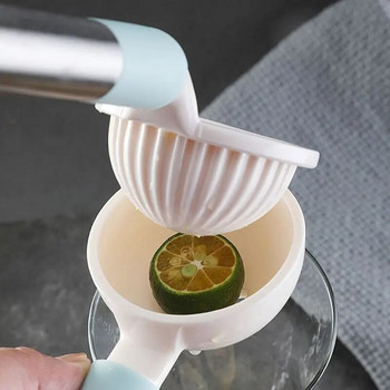 Мини изстисквачка за портокал и лимон Ръчна ръчна сокоизстисквачка Инструмент за натискане на плодов сок Кухненски джаджи