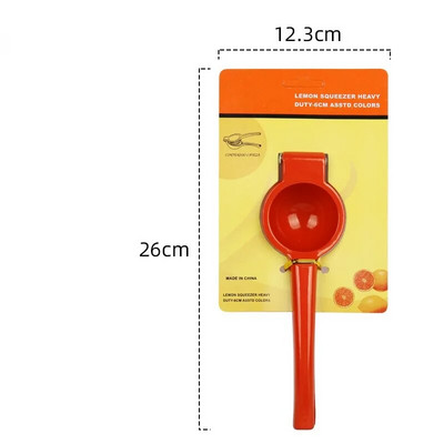 Εγχειρίδιο Home Lemon Squeezer Κράμα αλουμινίου Χειροποίητος Αποχυμωτής Φρούτων Πορτοκαλιού Φορητό πρακτικά εργαλεία κουζίνας Μίνι μπλέντερ