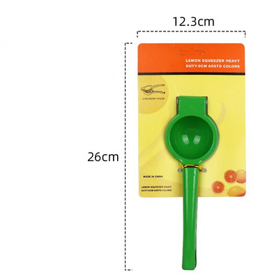 Εγχειρίδιο Home Lemon Squeezer Κράμα αλουμινίου Χειροποίητος Αποχυμωτής Φρούτων Πορτοκαλιού Φορητό πρακτικά εργαλεία κουζίνας Μίνι μπλέντερ