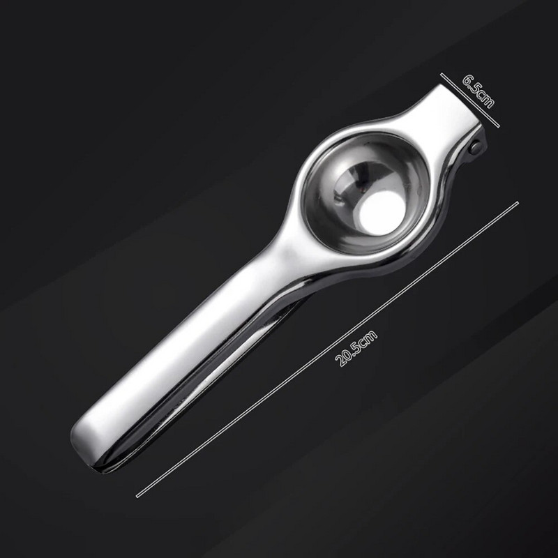 Storcator manual de lămâie din oțel inoxidabil Storcator de mână portocaliu Mașină de presare Unelte de bucătărie durabile Accesorii Gadget-uri