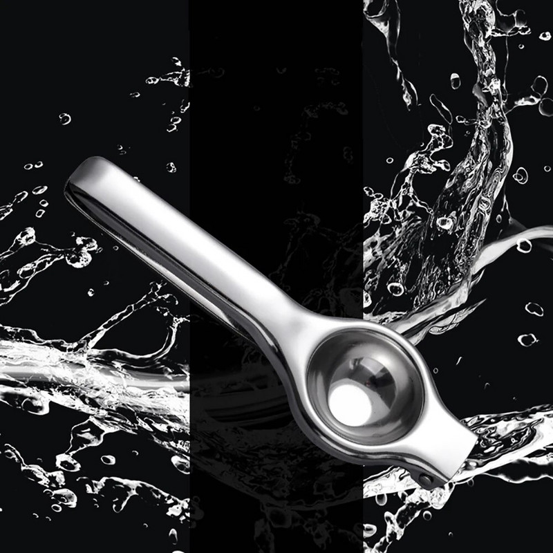 Storcator manual de lămâie din oțel inoxidabil Storcator de mână portocaliu Mașină de presare Unelte de bucătărie durabile Accesorii Gadget-uri