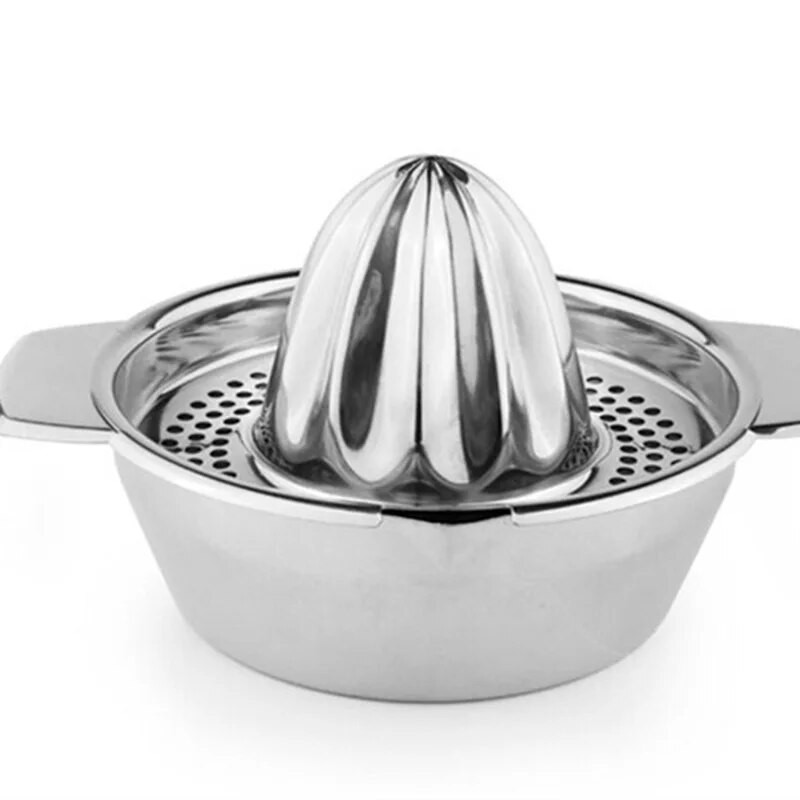 Presă de lămâie din oțel inoxidabil Storcator manual de fructe de lămâie, portocale, pentru suc de citrice, presat manual, accesorii pentru bucătărie